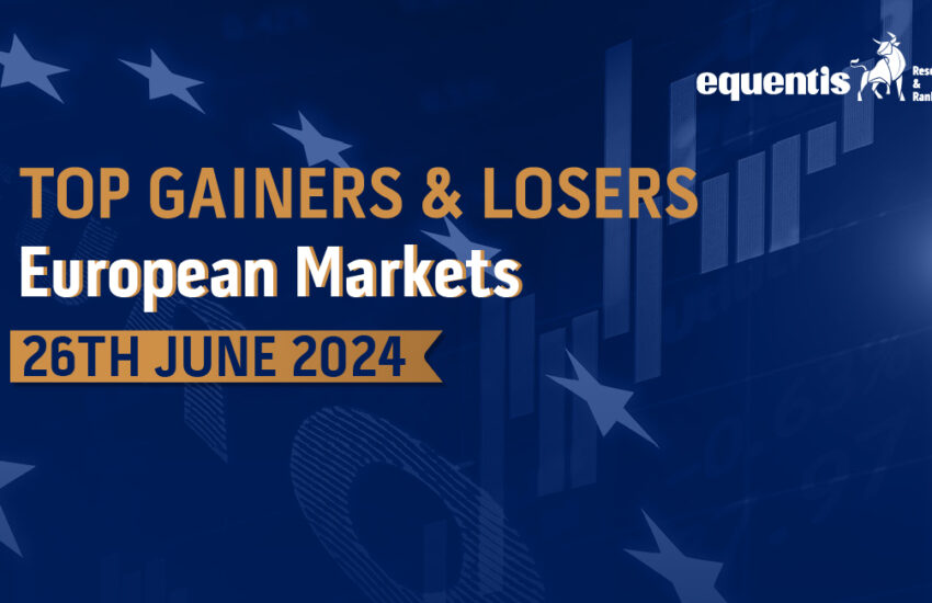 European Stock Market: Top Gainers & Losers -26th June '24