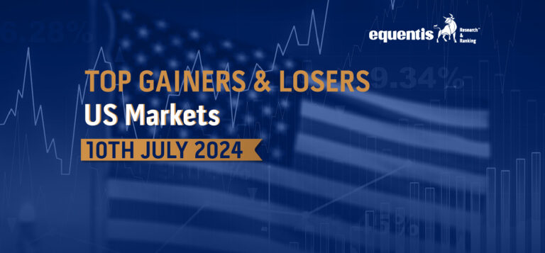 US Stock Market: Top Gainers & Losers -10th July 2024