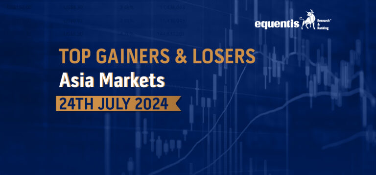 Asia Stock Market Weekly Gainers & Losers – 24th July 2024