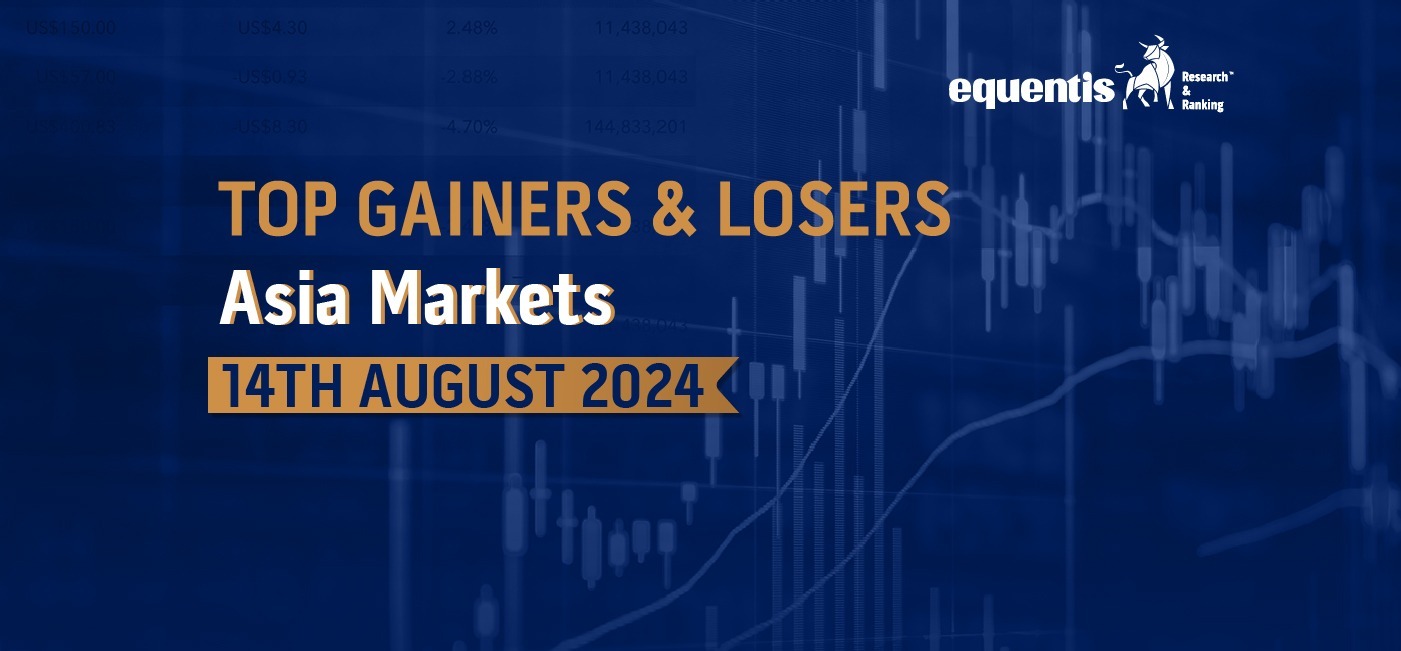 Asia Stock Market Weekly Gainers & Losers 14th August 2024 Research